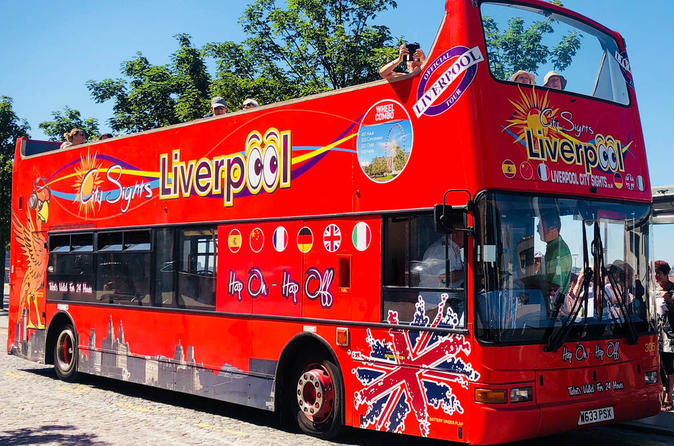 Liverpool City Sights Hop On Hop Off Open Top Multilingual City Tour
