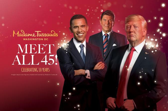 Madame Tussauds Washington DC Admission Ticket