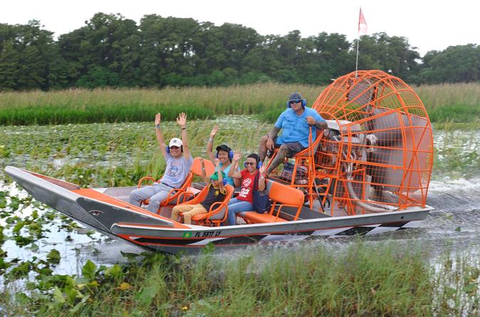 Aventure en hydroglisseur en Floride