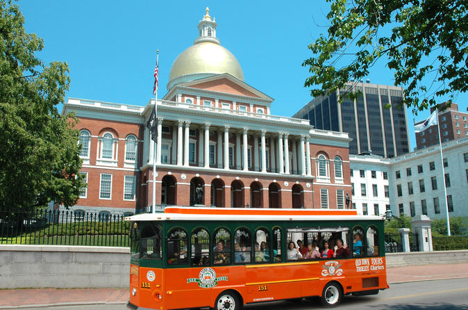 Boston Hop-on Hop-off Trolley Tour