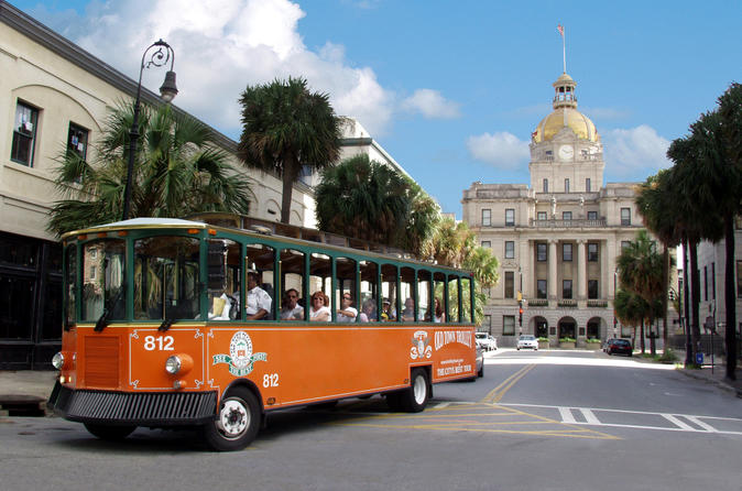 Savannah Hop-on Hop-off Trolley Tour - 1-day Savannah Hop-on Hop-off 