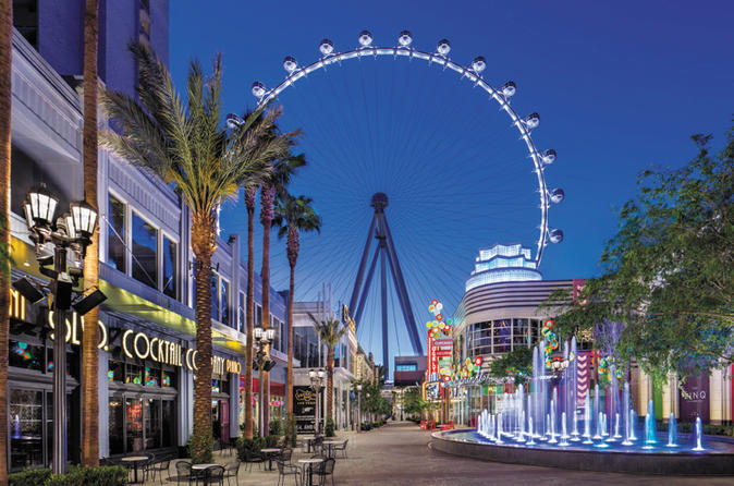 The High Roller at The LINQ - Nighttime Ride