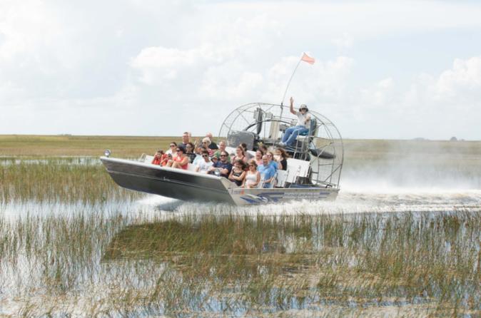 Billet pour une aventure en hydroglisseur dans les Everglades de Floride et une rencontre avec la faune et la flore