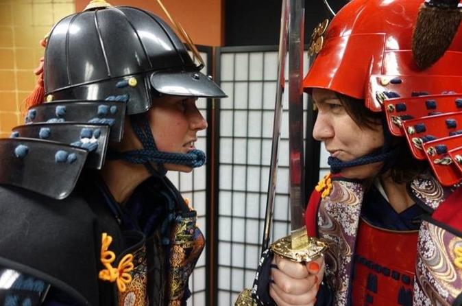 Authentic Samurai experience - armor photo-shooting