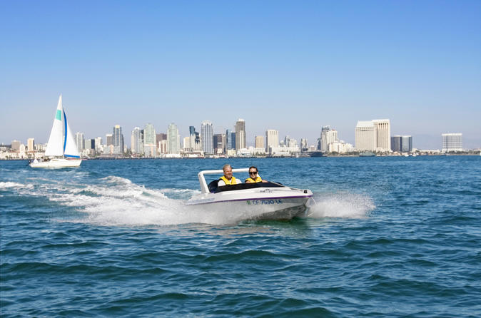 Schnellbootabenteuer im Hafen von San Diego