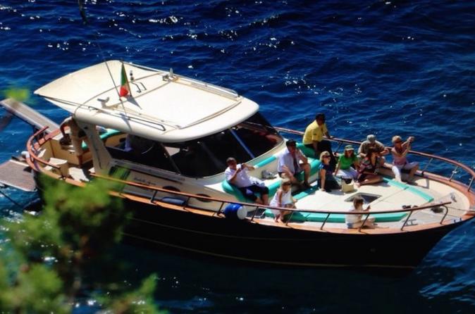 Capri & Sorrento Boat Experience Daily Tour With Limoncello Tasting From Ercolano - Naples