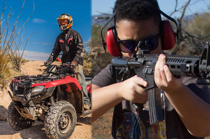 3-Hour ATV and Shooting Combo
