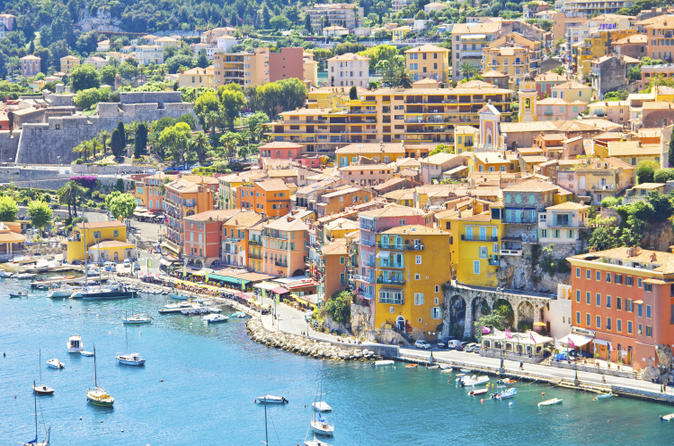 Escursione a terra a Villefranche: tour di mezza giornata per piccoli gruppi a Monaco e a Èze