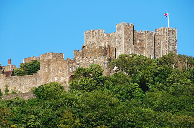 Excursion à Douvres en bord de mer : visite de Londres au port de Douvres via le château de Douvres avant la croisière