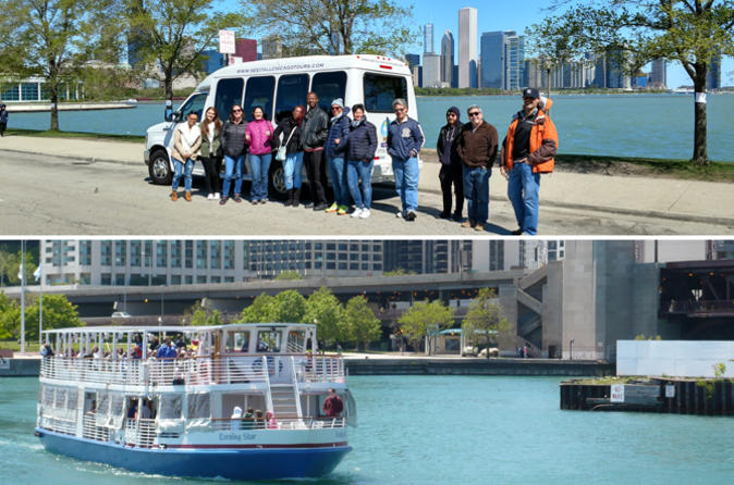 Chicago city tour with optional architecture river cruise in chicago 547903