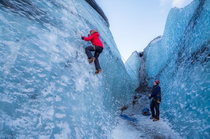 Glacier hiking and ice climbing small group adventure from reykjavik in reykjavik 441746