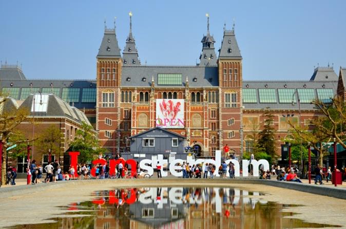 Saltafila: tour al Museo di Van Gogh e al Rijksmuseum, compresi pranzo e crociera sui canali di Amsterdam