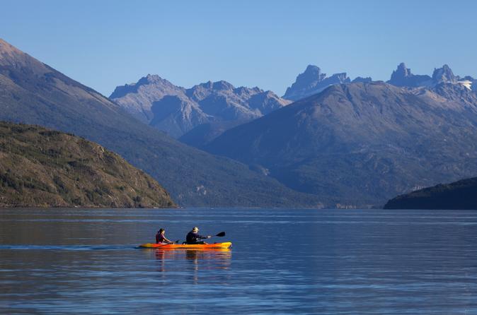 Recorrido en kayak desde el lago Moreno y el lago Gutiérrez desde Bariloche