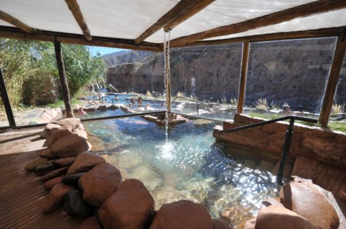 Journée Spa à termas de Cacheuta avec transport au départ de Mendoza