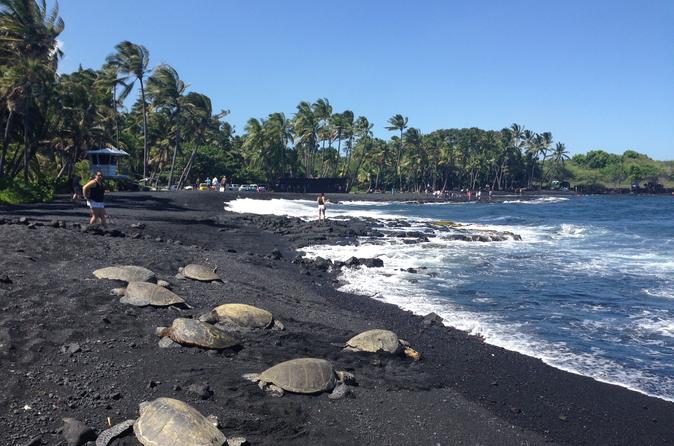 Hawaii Island Circle Small Group Tour Waterfalls Hilo Hawaii Island Circle Small Group Tour Waterfalls Hilo Volcano Black Sand Beach