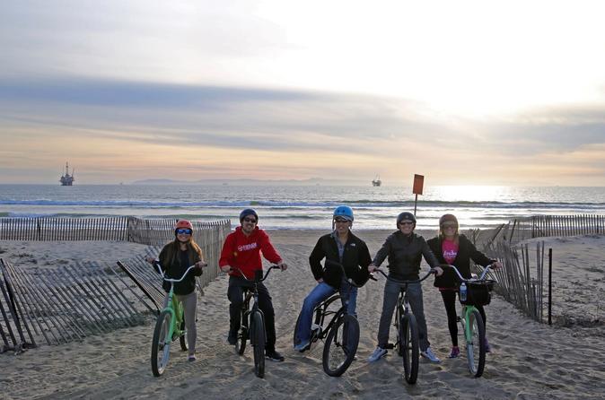Biking, Sunset, Surf & Sips at Huntington Beach