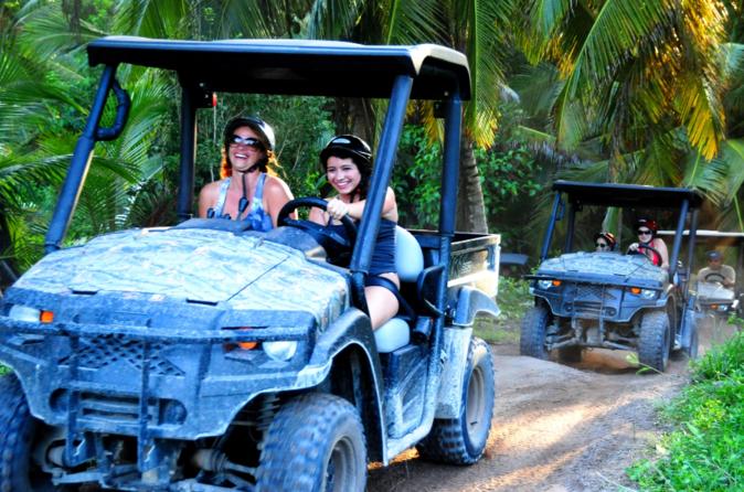 Excursion combinée à Punta Cana : 4x4 buggy et catamaran avec déjeuner