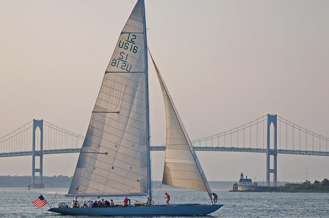 2 Hour Newport Harbor Sail Aboard Former America's Cup Yacht