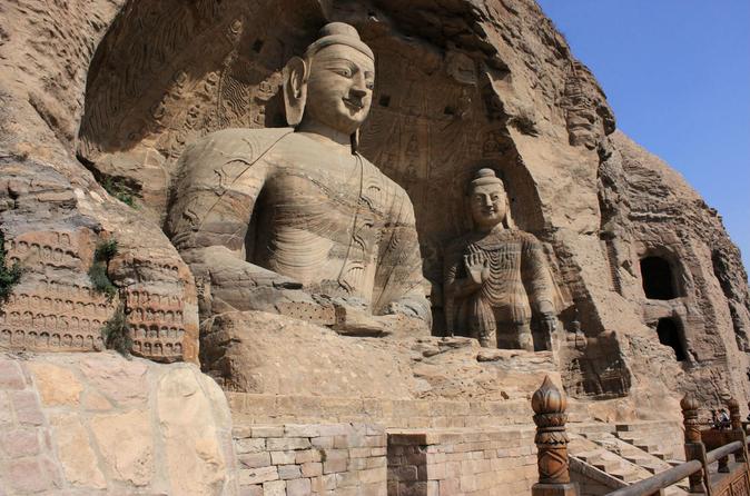 Private Day Trip to Yungang Grottoes and Hengshan Hanging Temple from Datong
