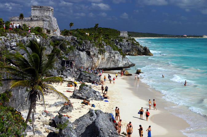 Tulum Ruins with Optional Underground River Swim and Lunch from Cancun