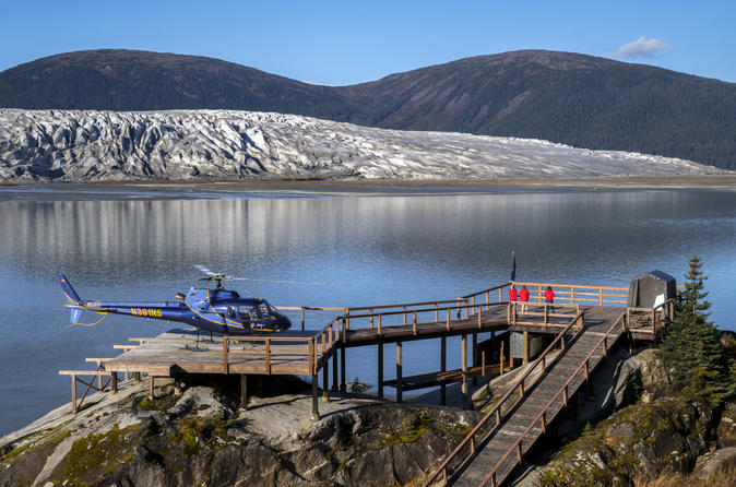 Taku Glacier by Helicopter and Airboat from Juneau