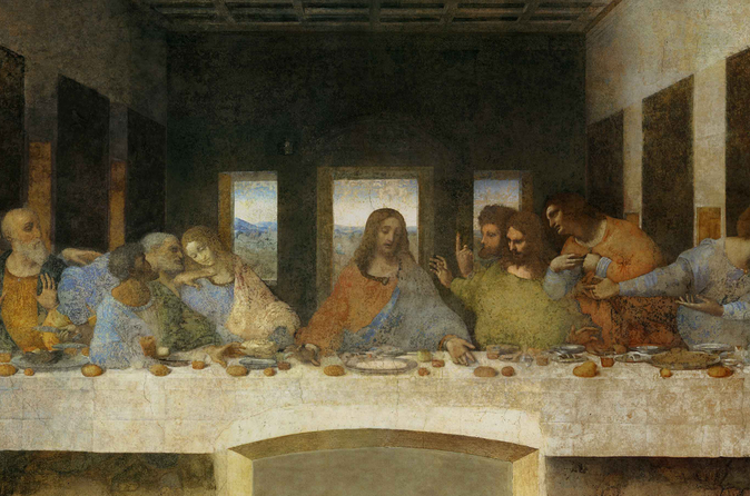 Toegang tot Het laatste avondmaal van Leonardo da Vinci plus