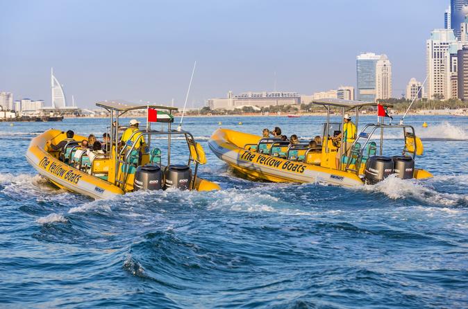 Dubai RIB Boat Cruise: Palm Jumeirah and Dubai Marina