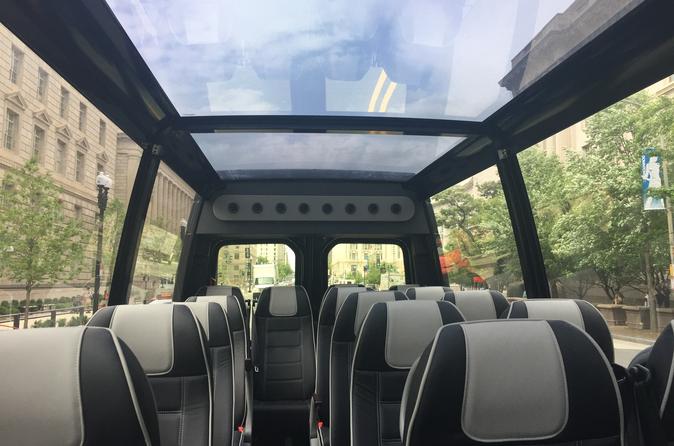 Ultimate Washington D.C. Area Tour by Luxury SkyVue Convertible Van