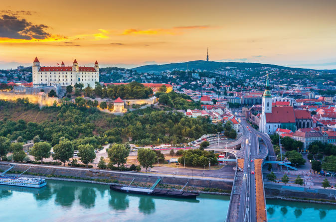 From Vienna: Discover Bratislava Private Tour with Luxury car and Local guide
