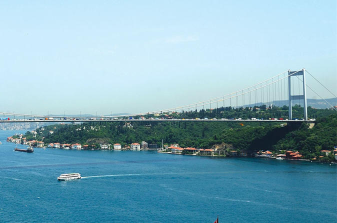 Bosphorus Strait Cruise and City Bus Tour with Cable Car - 10:00