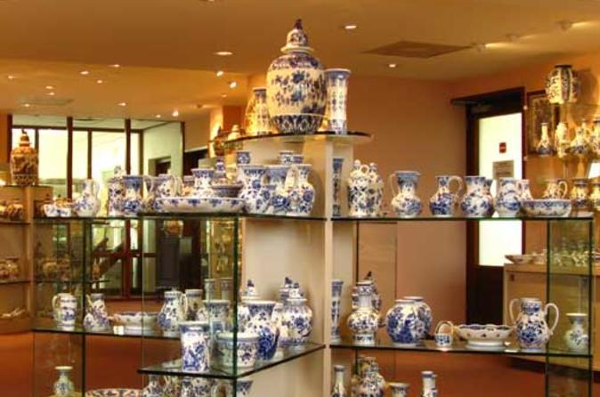Visita a una fabbrica di ceramiche di Delft con souvenir in ceramica
