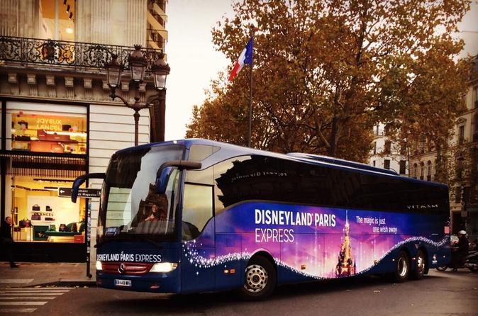 Disneyland Paris Express Shuttle with Admission Tickets - Including 1 Park Entrance