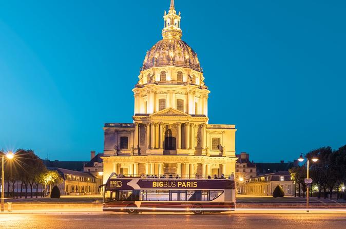 Tour Notturno di Parigi Big Bus