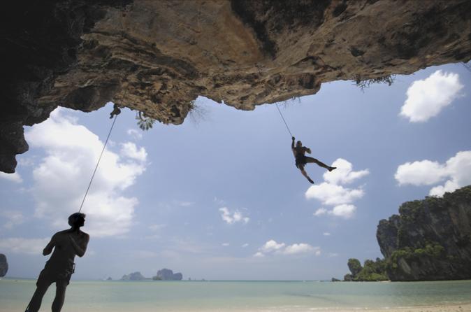 Introductory Rock Climbing At Railay Beach From Krabi