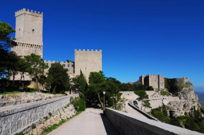 Erice and Segesta Day Trip from Palermo with Sicilian Food and Wine Tasting