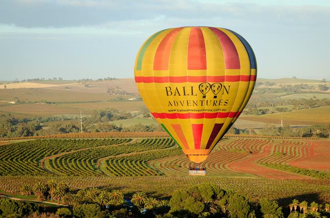 Barossa Valley Hot Air Balloon Ride with Breakfast