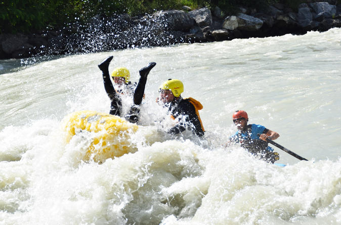 Valais Switzerland - White Water Rafting