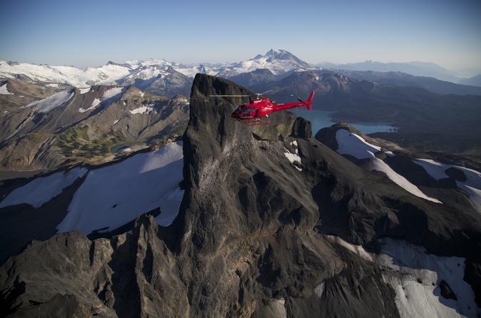 Passeio de helicóptero em Whistler