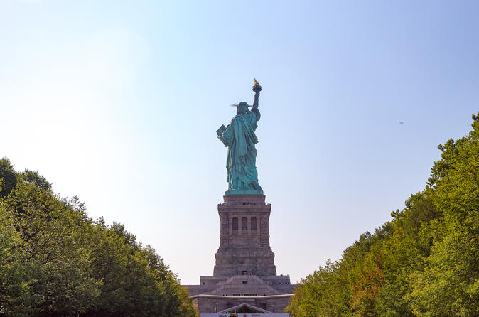 Image result for the statue of liberty from behind