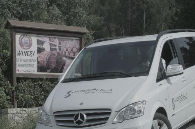 Korcula Island Sightseeing Tour Including Wine Tasting