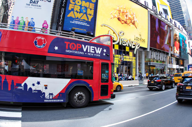 Hop-On Hop-Off NYC Bus Tour, Statue of Liberty, Museum of the City of NY & More - Downtown Single Loop Pass