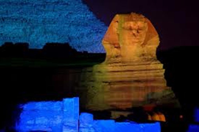 Spectacle son et lumière Pyramides et le Sphinx de Gizeh