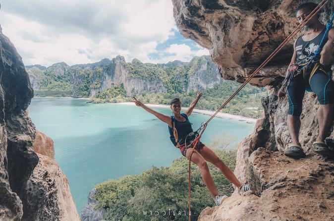 Full Day Private Rock Climbing At Railay Beach In Krabi