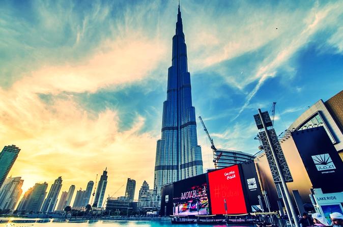 From Ras Al Khaimah: Dubai Sightseeing Private Tour with Burj Khalifa