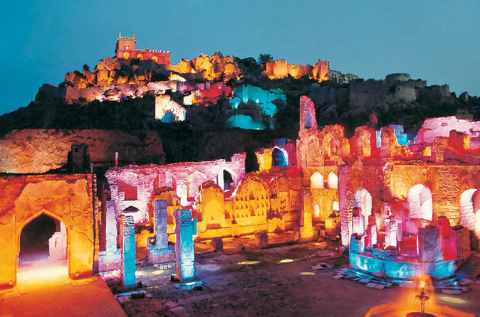 Sound and Light Show at the Golconda Fort in Hyderabad