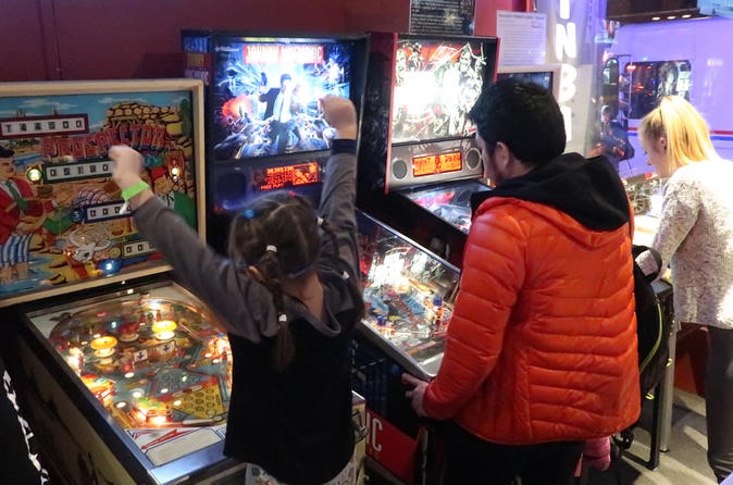 New York City Pinball Arcade and Museum Experience - 1 Hour Admission + Free Play
