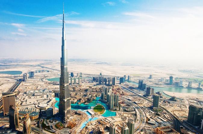 Tour di Dubai di un giorno con pranzo presso le fontane con partenza da Abu Dhabi