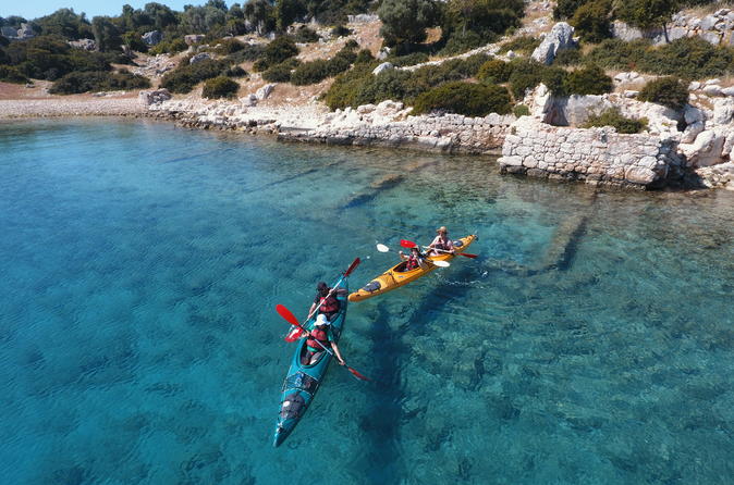 Sea Kayaking Over the Sunken City of Kekova Sound, Turkey