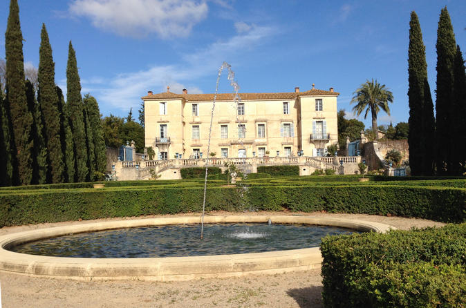 Excursão vinícola de meio dia para grupos pequenos do Chêteaux de Montpellier