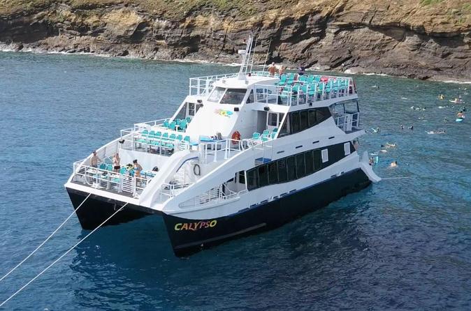 Aventura com snorkel em Molokini a bordo do Calypso